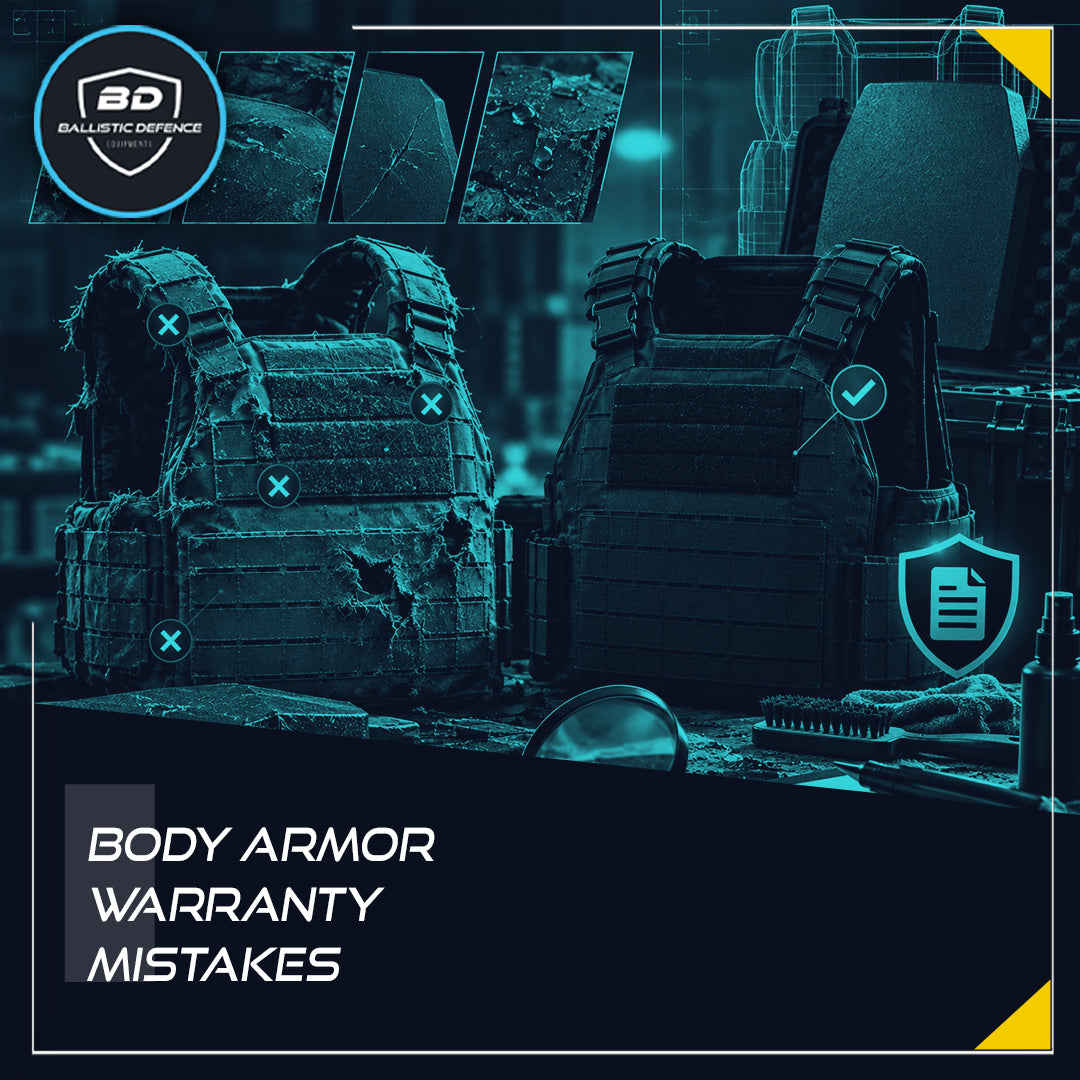 5 Common Mistakes That Can Void Your Body Armor Warranty