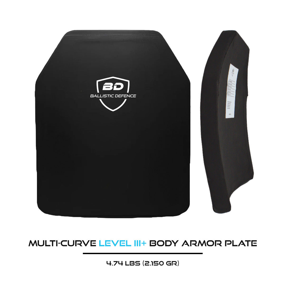 BEDROCK | LEVEL III+ PLATE (10×12 MULTI-CURVE, 4.74 LB)
