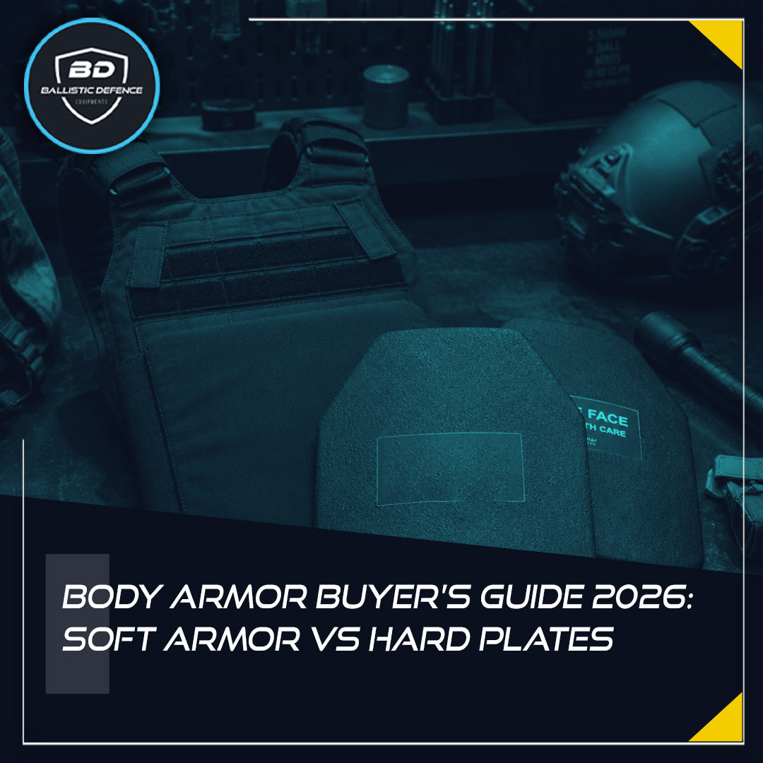Body Armor Buyer's Guide 2026: Soft Armor vs Hard Plates
