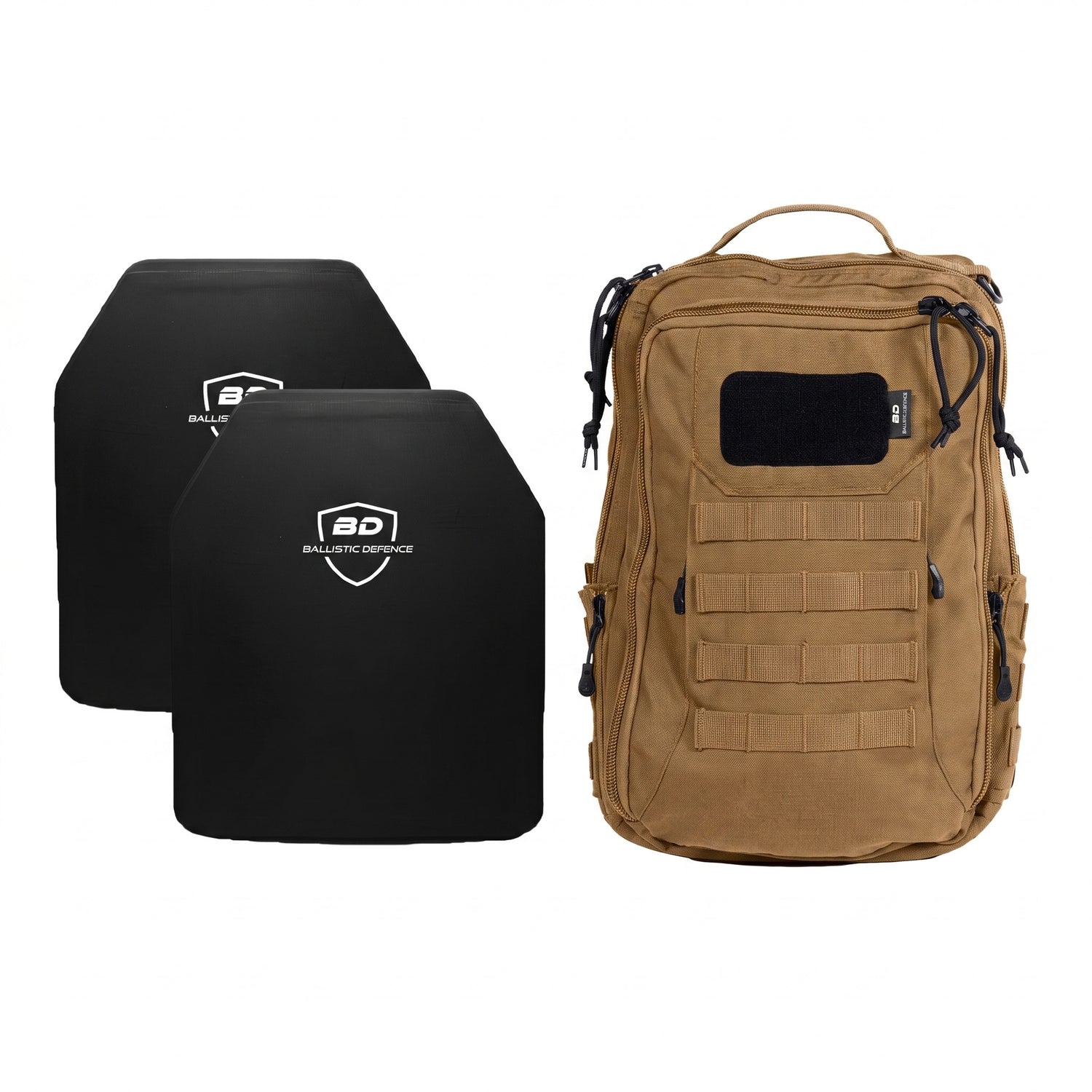 BD-35L Phantom Backpack + Level IIIA Hard Armor Plate Package