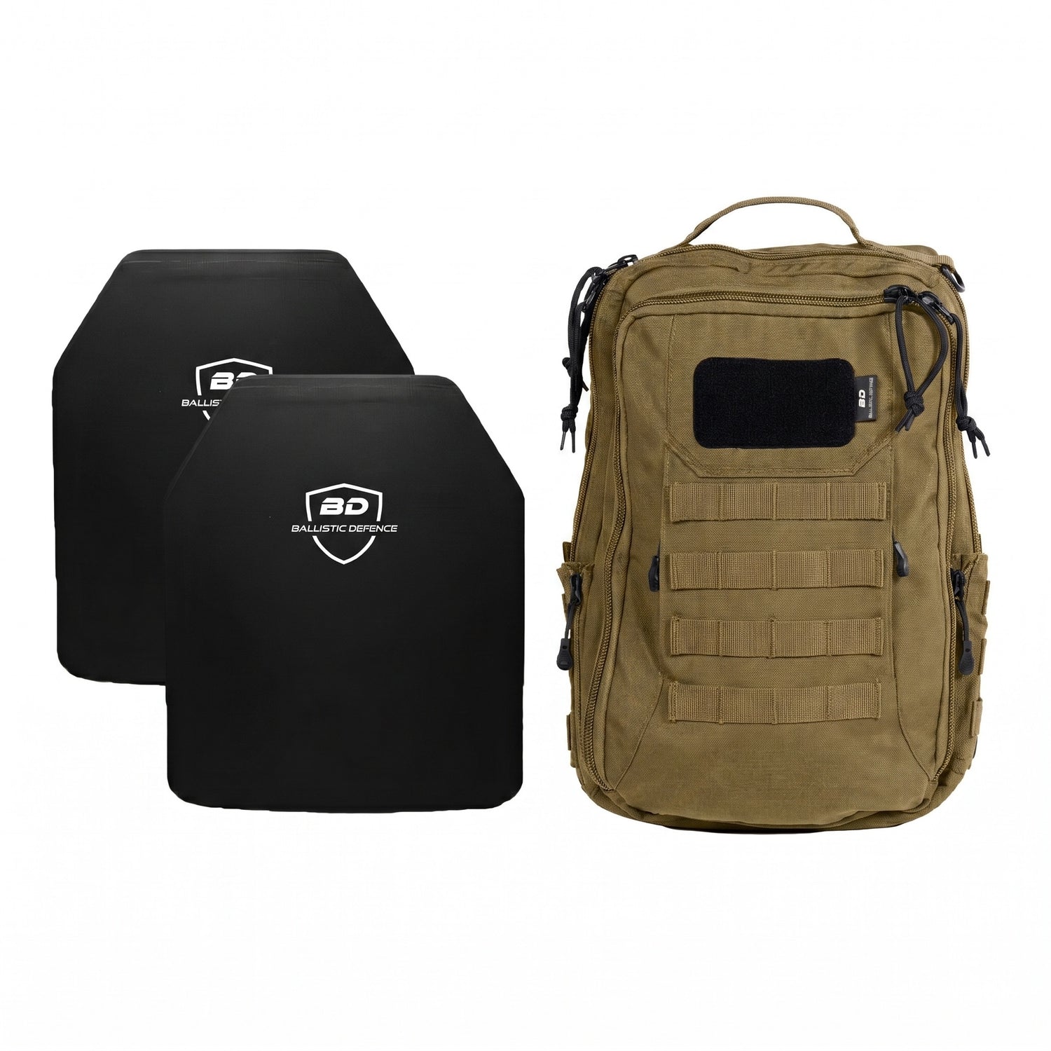 BD-35L Phantom Backpack + Level IIIA Hard Armor Plate Package