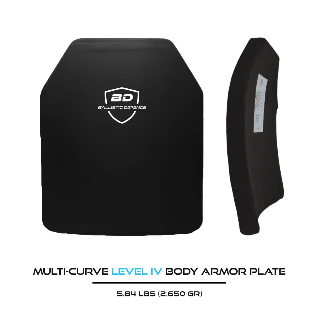 ZIRH Level IV Hard Body Armor Plate – 5.84 lbs (2,650g)